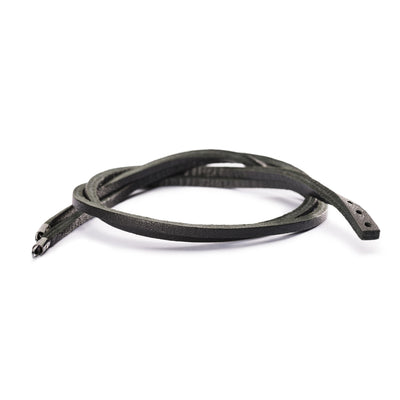 Silver & Leather Bracelet